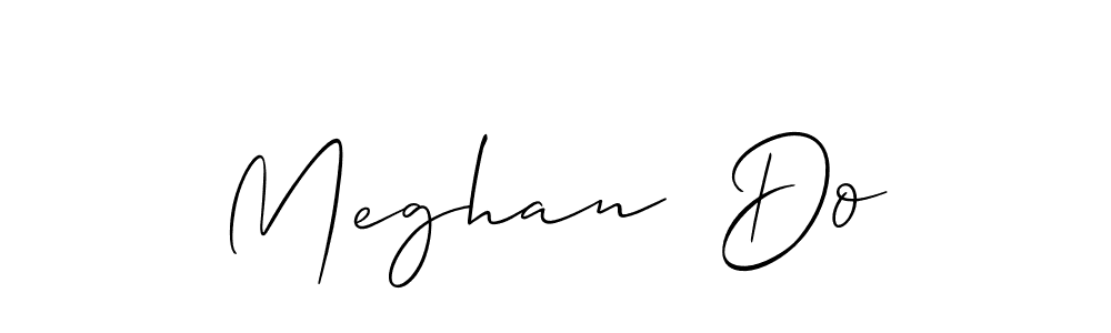 Create a beautiful signature design for name Meghan  Do. With this signature (Allison_Script) fonts, you can make a handwritten signature for free. Meghan  Do signature style 2 images and pictures png