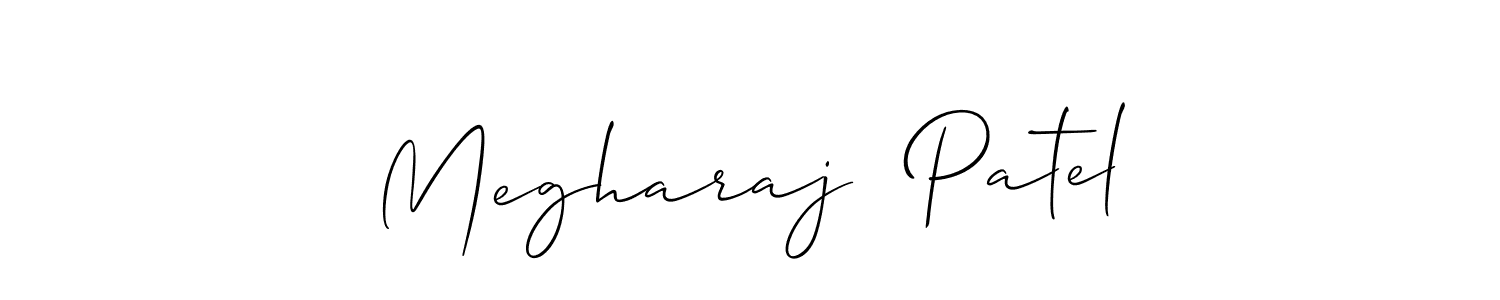 Best and Professional Signature Style for Megharaj  Patel. Allison_Script Best Signature Style Collection. Megharaj  Patel signature style 2 images and pictures png