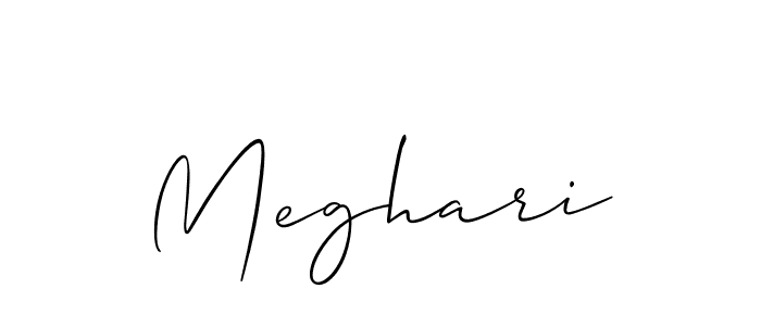 if you are searching for the best signature style for your name Meghari. so please give up your signature search. here we have designed multiple signature styles  using Allison_Script. Meghari signature style 2 images and pictures png