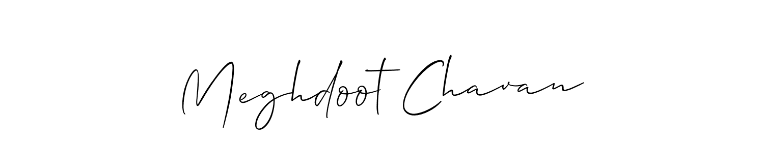 You can use this online signature creator to create a handwritten signature for the name Meghdoot Chavan. This is the best online autograph maker. Meghdoot Chavan signature style 2 images and pictures png