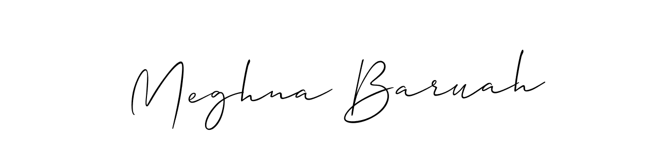 Make a beautiful signature design for name Meghna Baruah. Use this online signature maker to create a handwritten signature for free. Meghna Baruah signature style 2 images and pictures png