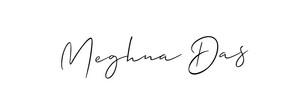 Make a short Meghna Das signature style. Manage your documents anywhere anytime using Allison_Script. Create and add eSignatures, submit forms, share and send files easily. Meghna Das signature style 2 images and pictures png