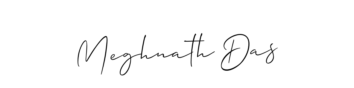 Make a beautiful signature design for name Meghnath Das. Use this online signature maker to create a handwritten signature for free. Meghnath Das signature style 2 images and pictures png