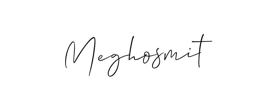 Similarly Allison_Script is the best handwritten signature design. Signature creator online .You can use it as an online autograph creator for name Meghosmit. Meghosmit signature style 2 images and pictures png