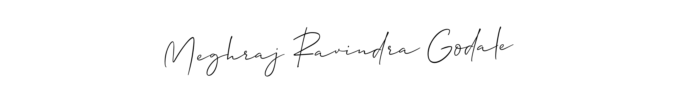 Make a beautiful signature design for name Meghraj Ravindra Godale. Use this online signature maker to create a handwritten signature for free. Meghraj Ravindra Godale signature style 2 images and pictures png