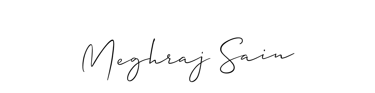 You can use this online signature creator to create a handwritten signature for the name Meghraj Sain. This is the best online autograph maker. Meghraj Sain signature style 2 images and pictures png