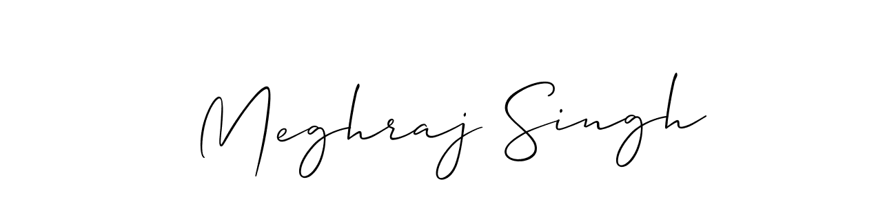 You should practise on your own different ways (Allison_Script) to write your name (Meghraj Singh) in signature. don't let someone else do it for you. Meghraj Singh signature style 2 images and pictures png