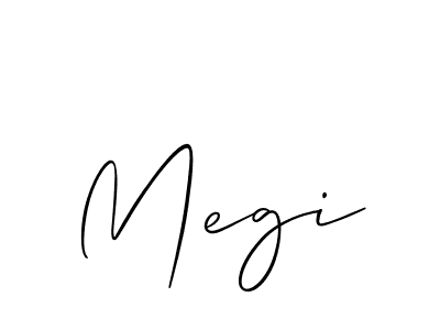 Also You can easily find your signature by using the search form. We will create Megi name handwritten signature images for you free of cost using Allison_Script sign style. Megi signature style 2 images and pictures png