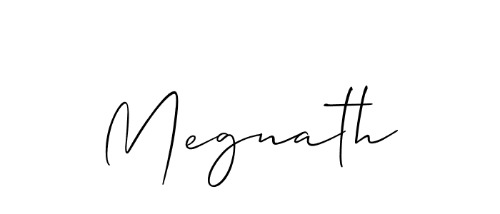 Make a beautiful signature design for name Megnath. Use this online signature maker to create a handwritten signature for free. Megnath signature style 2 images and pictures png