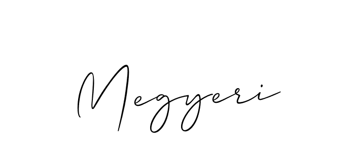 Once you've used our free online signature maker to create your best signature Allison_Script style, it's time to enjoy all of the benefits that Megyeri name signing documents. Megyeri signature style 2 images and pictures png