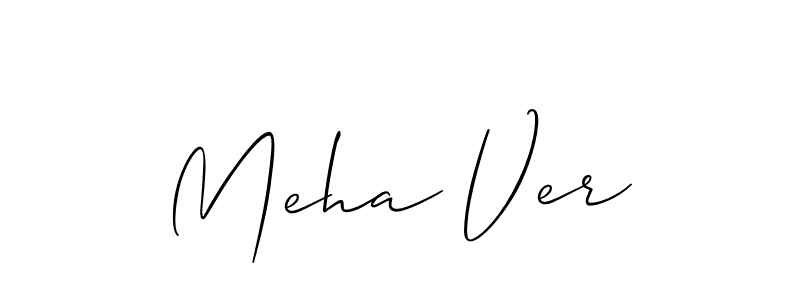 You can use this online signature creator to create a handwritten signature for the name Meha Ver. This is the best online autograph maker. Meha Ver signature style 2 images and pictures png