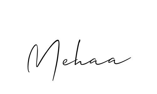 Also we have Mehaa name is the best signature style. Create professional handwritten signature collection using Allison_Script autograph style. Mehaa signature style 2 images and pictures png