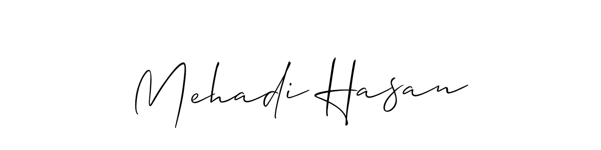 if you are searching for the best signature style for your name Mehadi Hasan. so please give up your signature search. here we have designed multiple signature styles  using Allison_Script. Mehadi Hasan signature style 2 images and pictures png