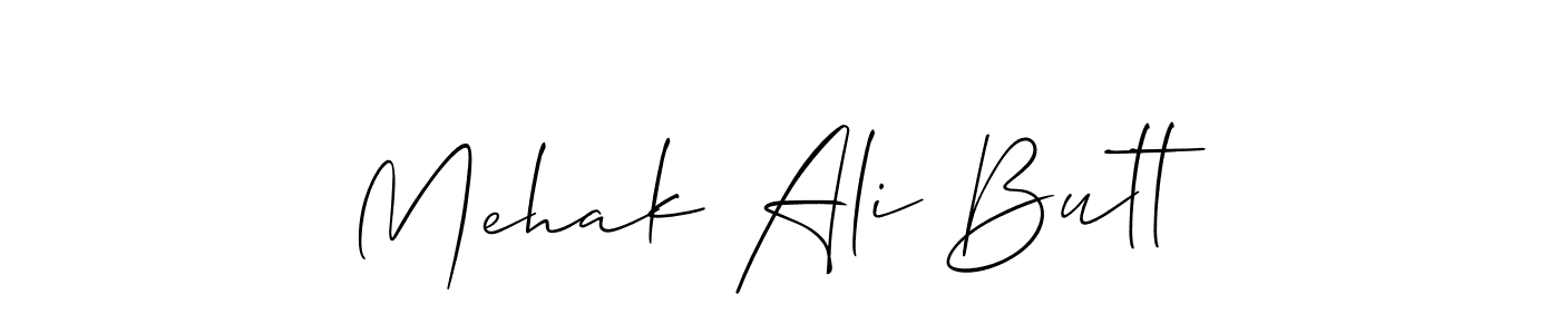 Best and Professional Signature Style for Mehak Ali Butt. Allison_Script Best Signature Style Collection. Mehak Ali Butt signature style 2 images and pictures png