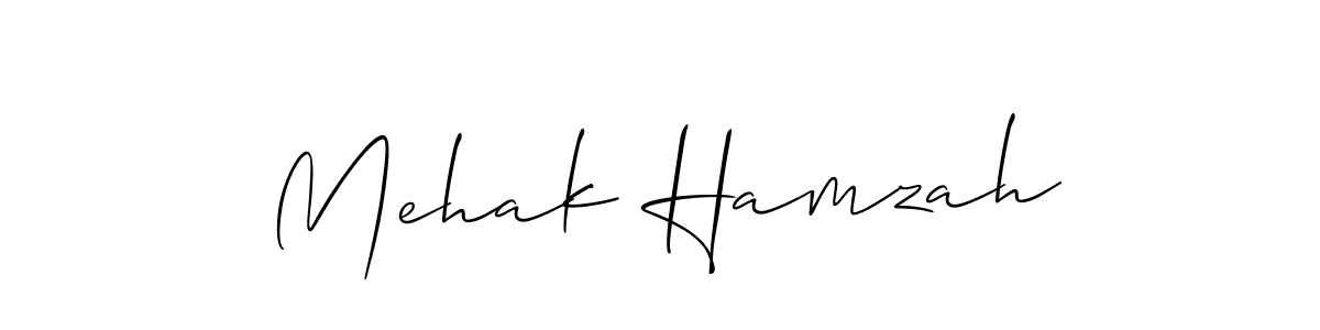 Similarly Allison_Script is the best handwritten signature design. Signature creator online .You can use it as an online autograph creator for name Mehak Hamzah. Mehak Hamzah signature style 2 images and pictures png