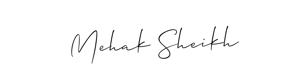 Make a beautiful signature design for name Mehak Sheikh. Use this online signature maker to create a handwritten signature for free. Mehak Sheikh signature style 2 images and pictures png