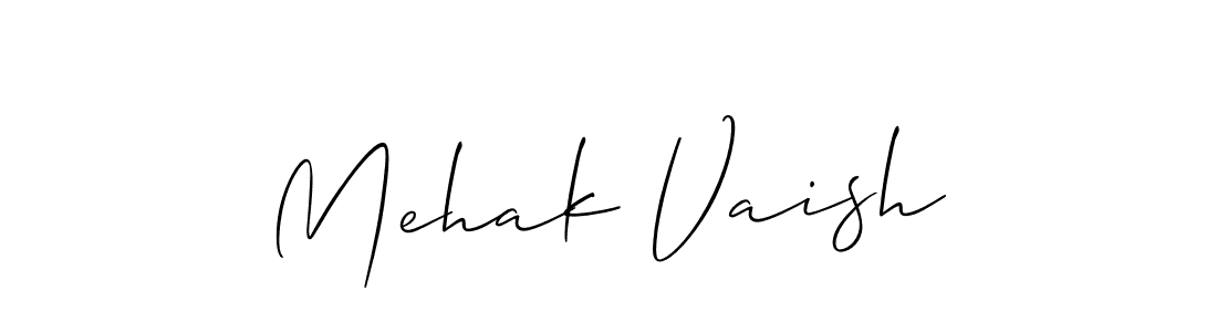 Here are the top 10 professional signature styles for the name Mehak Vaish. These are the best autograph styles you can use for your name. Mehak Vaish signature style 2 images and pictures png