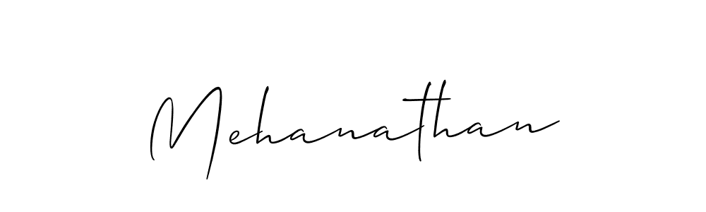 How to Draw Mehanathan signature style? Allison_Script is a latest design signature styles for name Mehanathan. Mehanathan signature style 2 images and pictures png