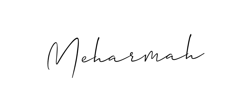 Best and Professional Signature Style for Meharmah. Allison_Script Best Signature Style Collection. Meharmah signature style 2 images and pictures png
