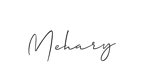 You should practise on your own different ways (Allison_Script) to write your name (Mehary) in signature. don't let someone else do it for you. Mehary signature style 2 images and pictures png