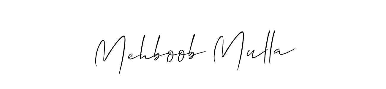Once you've used our free online signature maker to create your best signature Allison_Script style, it's time to enjoy all of the benefits that Mehboob Mulla name signing documents. Mehboob Mulla signature style 2 images and pictures png
