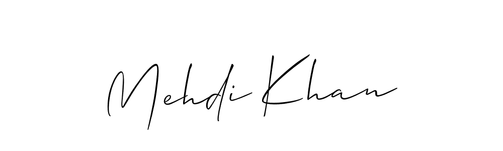 This is the best signature style for the Mehdi Khan name. Also you like these signature font (Allison_Script). Mix name signature. Mehdi Khan signature style 2 images and pictures png