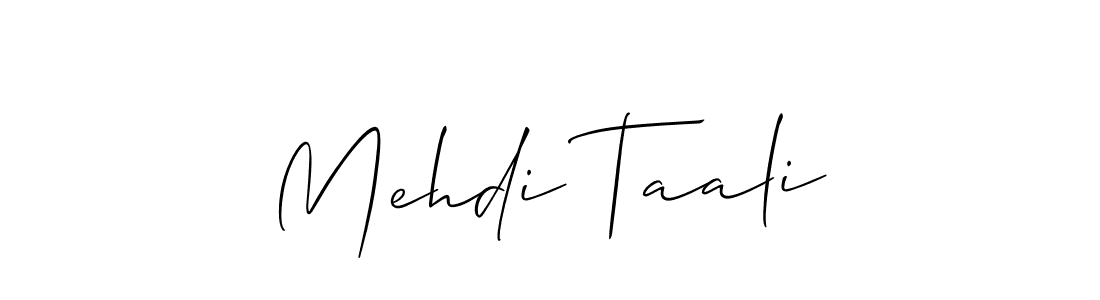 How to Draw Mehdi Taali signature style? Allison_Script is a latest design signature styles for name Mehdi Taali. Mehdi Taali signature style 2 images and pictures png