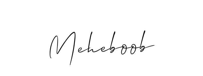 if you are searching for the best signature style for your name Meheboob. so please give up your signature search. here we have designed multiple signature styles  using Allison_Script. Meheboob signature style 2 images and pictures png
