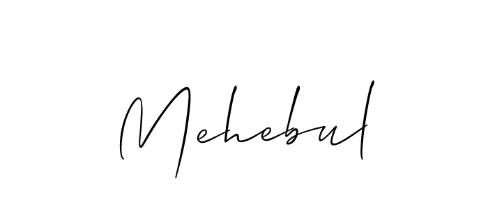 You should practise on your own different ways (Allison_Script) to write your name (Mehebul) in signature. don't let someone else do it for you. Mehebul signature style 2 images and pictures png