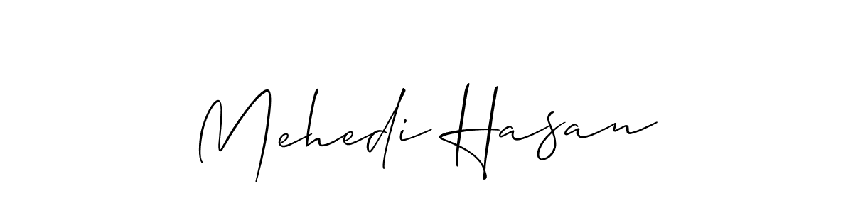 Also we have Mehedi Hasan name is the best signature style. Create professional handwritten signature collection using Allison_Script autograph style. Mehedi Hasan signature style 2 images and pictures png