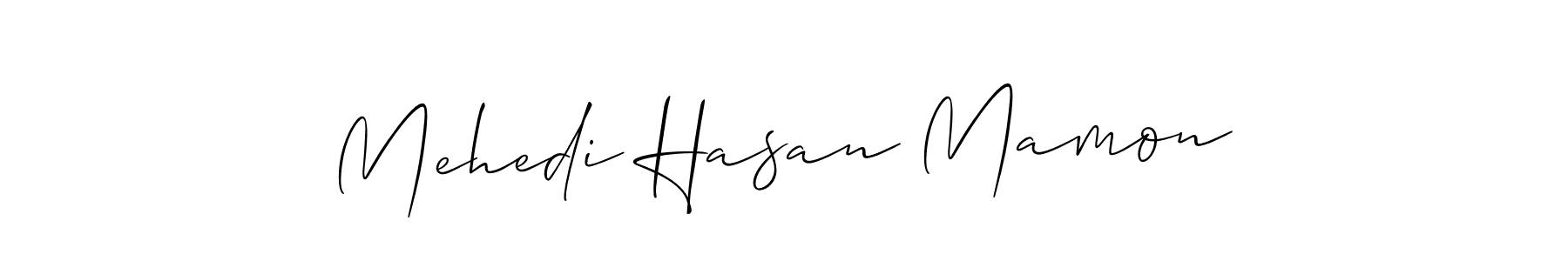 Best and Professional Signature Style for Mehedi Hasan Mamon. Allison_Script Best Signature Style Collection. Mehedi Hasan Mamon signature style 2 images and pictures png