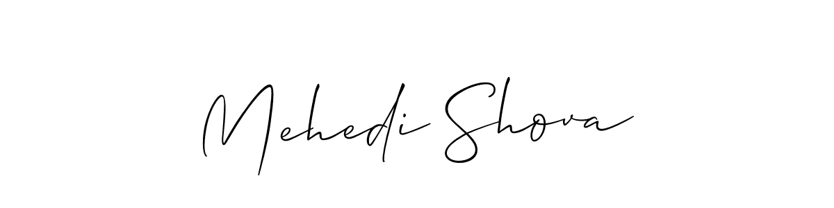 Once you've used our free online signature maker to create your best signature Allison_Script style, it's time to enjoy all of the benefits that Mehedi Shova name signing documents. Mehedi Shova signature style 2 images and pictures png