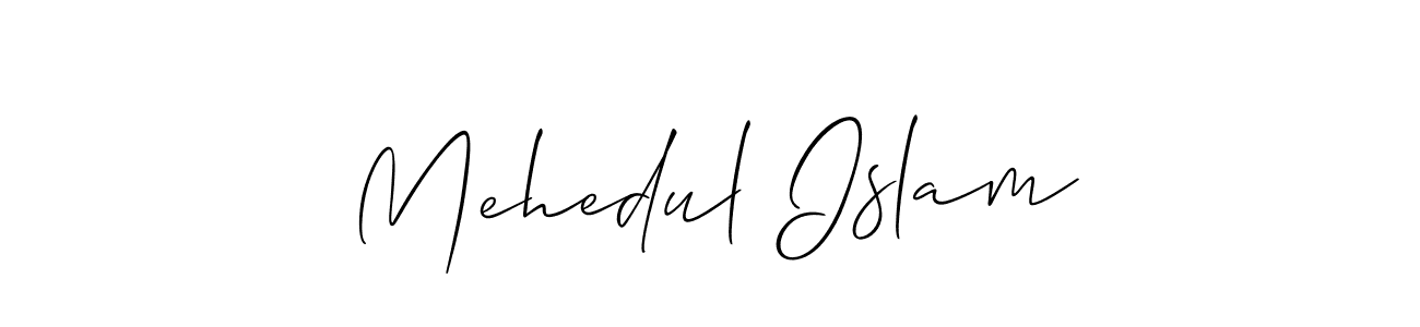 This is the best signature style for the Mehedul Islam name. Also you like these signature font (Allison_Script). Mix name signature. Mehedul Islam signature style 2 images and pictures png