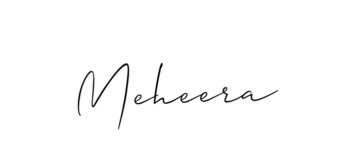 It looks lik you need a new signature style for name Meheera. Design unique handwritten (Allison_Script) signature with our free signature maker in just a few clicks. Meheera signature style 2 images and pictures png
