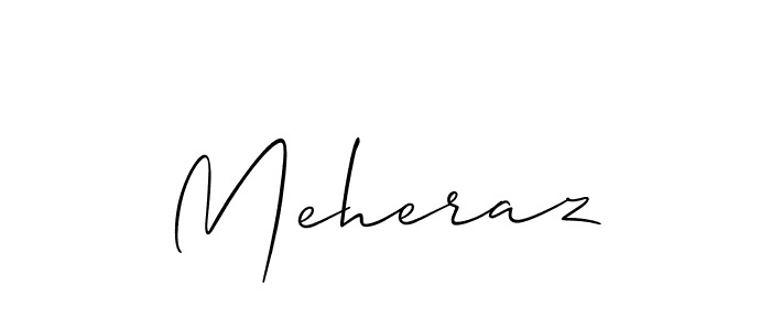 You can use this online signature creator to create a handwritten signature for the name Meheraz. This is the best online autograph maker. Meheraz signature style 2 images and pictures png