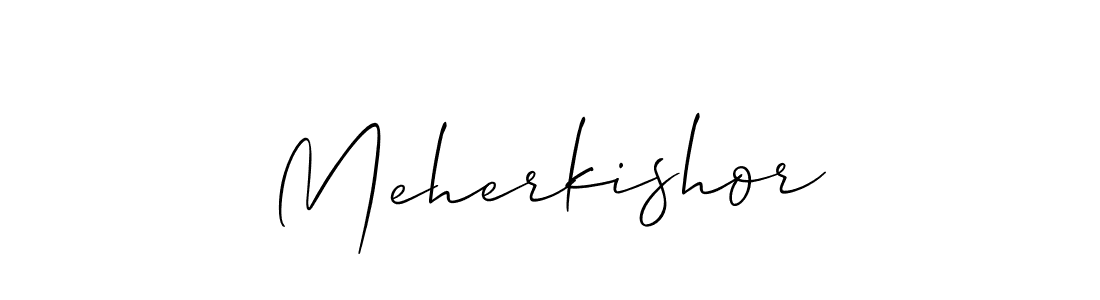 Make a beautiful signature design for name Meherkishor. Use this online signature maker to create a handwritten signature for free. Meherkishor signature style 2 images and pictures png