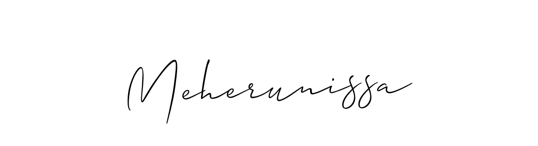 Here are the top 10 professional signature styles for the name Meherunissa. These are the best autograph styles you can use for your name. Meherunissa signature style 2 images and pictures png