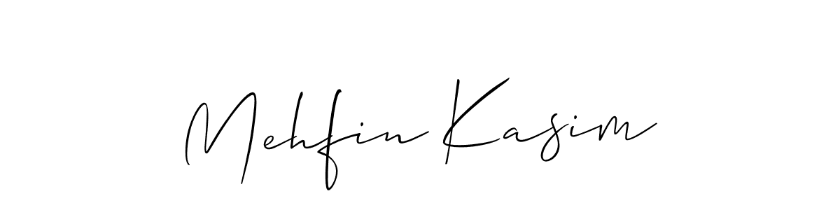 Once you've used our free online signature maker to create your best signature Allison_Script style, it's time to enjoy all of the benefits that Mehfin Kasim name signing documents. Mehfin Kasim signature style 2 images and pictures png