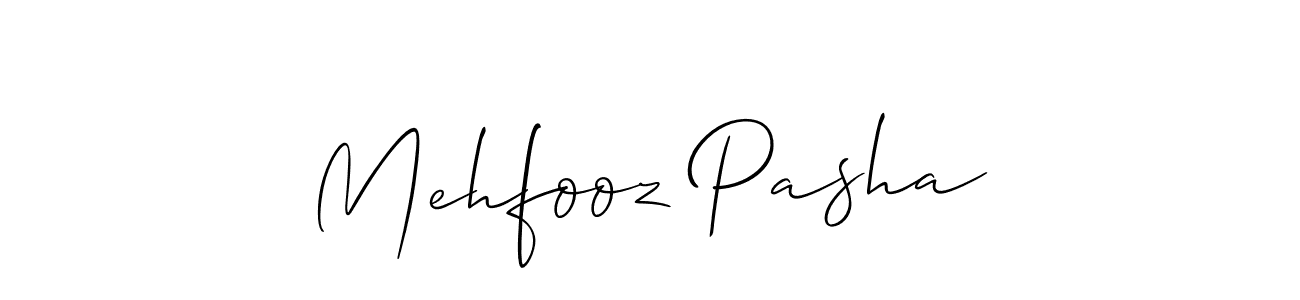 How to Draw Mehfooz Pasha signature style? Allison_Script is a latest design signature styles for name Mehfooz Pasha. Mehfooz Pasha signature style 2 images and pictures png