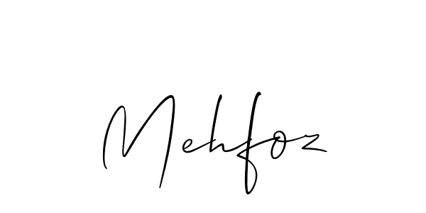 You should practise on your own different ways (Allison_Script) to write your name (Mehfoz) in signature. don't let someone else do it for you. Mehfoz signature style 2 images and pictures png