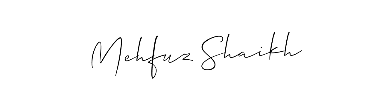 Best and Professional Signature Style for Mehfuz Shaikh. Allison_Script Best Signature Style Collection. Mehfuz Shaikh signature style 2 images and pictures png
