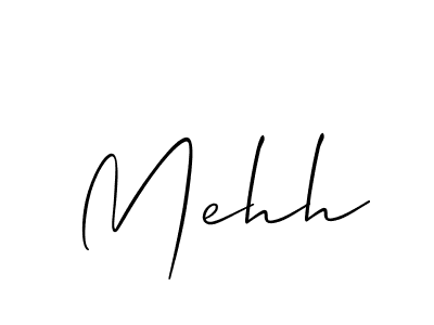 How to Draw Mehh signature style? Allison_Script is a latest design signature styles for name Mehh. Mehh signature style 2 images and pictures png