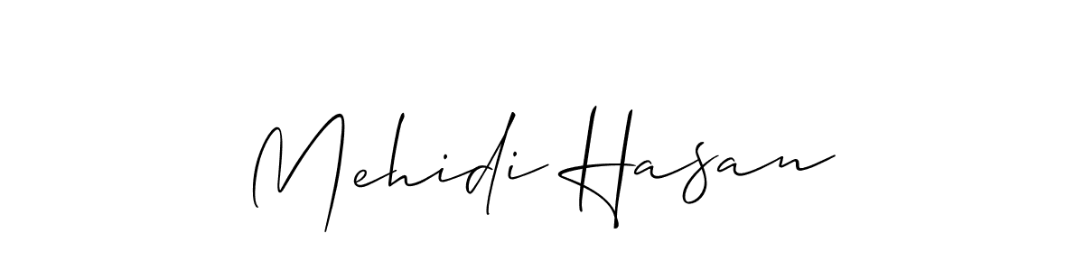 Mehidi Hasan stylish signature style. Best Handwritten Sign (Allison_Script) for my name. Handwritten Signature Collection Ideas for my name Mehidi Hasan. Mehidi Hasan signature style 2 images and pictures png