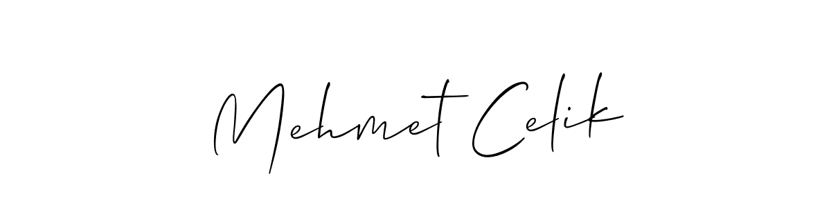 This is the best signature style for the Mehmet Celik name. Also you like these signature font (Allison_Script). Mix name signature. Mehmet Celik signature style 2 images and pictures png