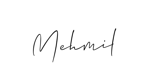 How to Draw Mehmil signature style? Allison_Script is a latest design signature styles for name Mehmil. Mehmil signature style 2 images and pictures png