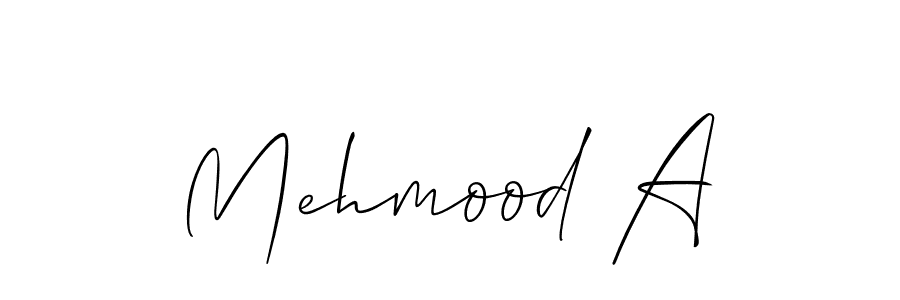 Once you've used our free online signature maker to create your best signature Allison_Script style, it's time to enjoy all of the benefits that Mehmood A name signing documents. Mehmood A signature style 2 images and pictures png