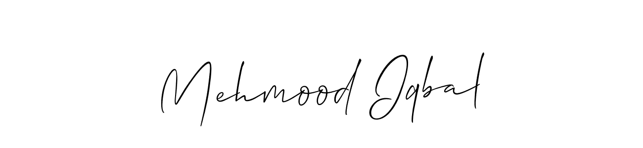 Best and Professional Signature Style for Mehmood Iqbal. Allison_Script Best Signature Style Collection. Mehmood Iqbal signature style 2 images and pictures png