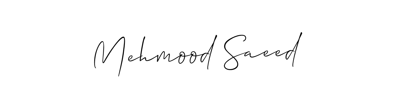 See photos of Mehmood Saeed official signature by Spectra . Check more albums & portfolios. Read reviews & check more about Allison_Script font. Mehmood Saeed signature style 2 images and pictures png