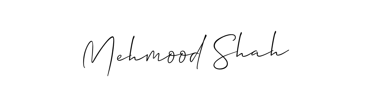 Also we have Mehmood Shah name is the best signature style. Create professional handwritten signature collection using Allison_Script autograph style. Mehmood Shah signature style 2 images and pictures png