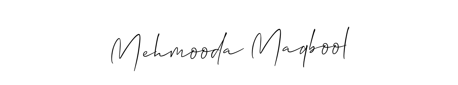 See photos of Mehmooda Maqbool official signature by Spectra . Check more albums & portfolios. Read reviews & check more about Allison_Script font. Mehmooda Maqbool signature style 2 images and pictures png